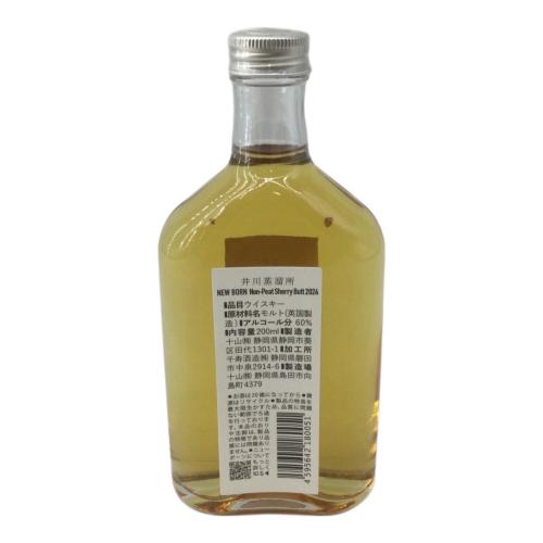 井川蒸留所 (イガワジョウリュウジョ) NEW BORN Non-Peat Sherry Butt 2024 ジャパニーズウィスキー 200ml