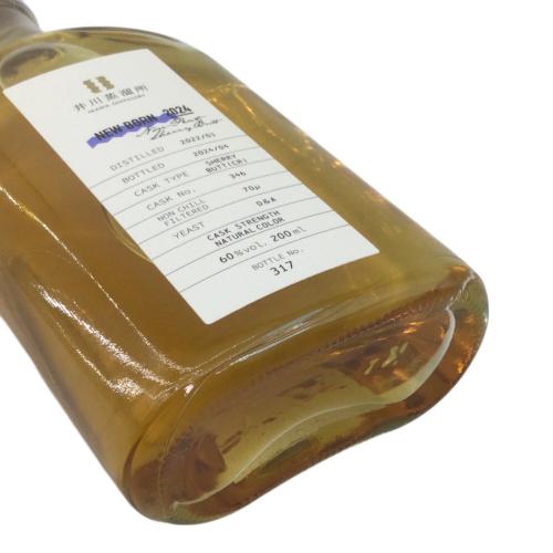井川蒸留所 (イガワジョウリュウジョ) NEW BORN Non-Peat Sherry Butt 2024 ジャパニーズウィスキー 200ml