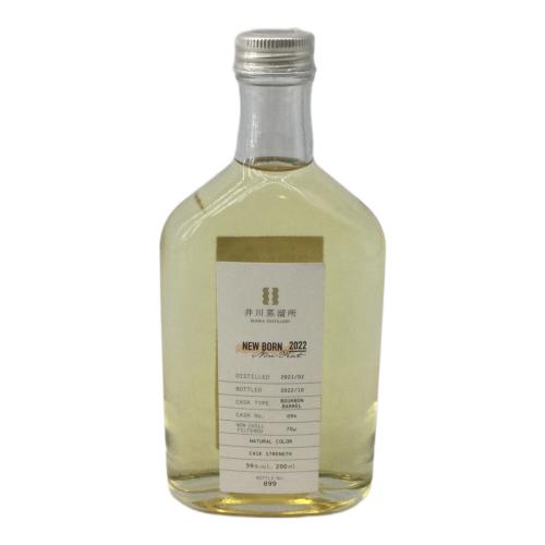 井川蒸留所 (イガワジョウリュウジョ)NEW BORN Non-Peat 2022 ジャパニーズウィスキー 200ml