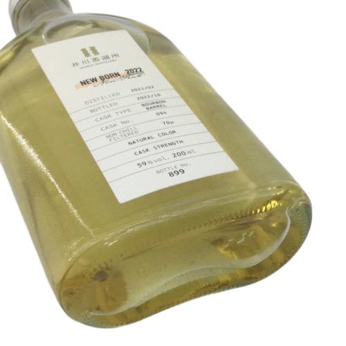 井川蒸留所 (イガワジョウリュウジョ)NEW BORN Non-Peat 2022 ジャパニーズウィスキー 200ml