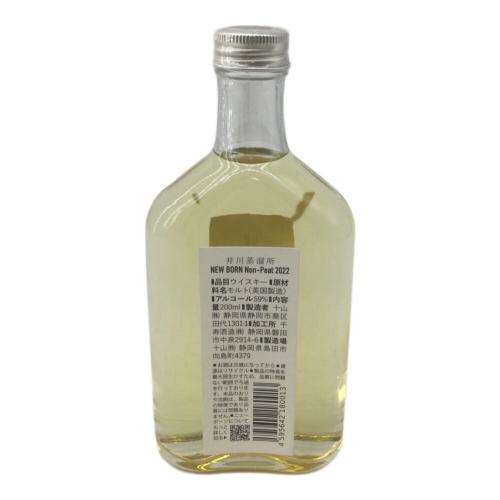 井川蒸留所 NEW BORN Non-Peat 2022 ジャパニーズウィスキー 200ml