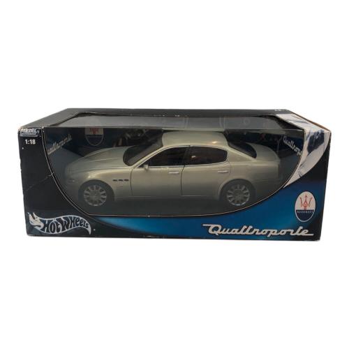 HOT WHEELS (ホットウィールズ) 1:18 マセラッティ・クアトロポルテ ミニカー ＊箱イタミ有
