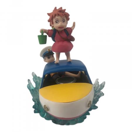 【激レア】崖の上のポニョ フィギュア　ポニョと宗介ポンポン船　ジブリ Vol2 ☆激レア崖の上のポニョ/ポニョと宗介ポンポン船のフィギュア☆ - メルカリ