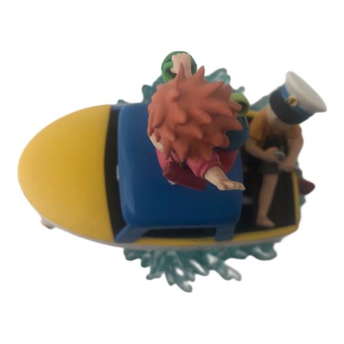 崖の上のポニョ ポニョと宗介ポンポン船のフィギュア ジブリグッズ