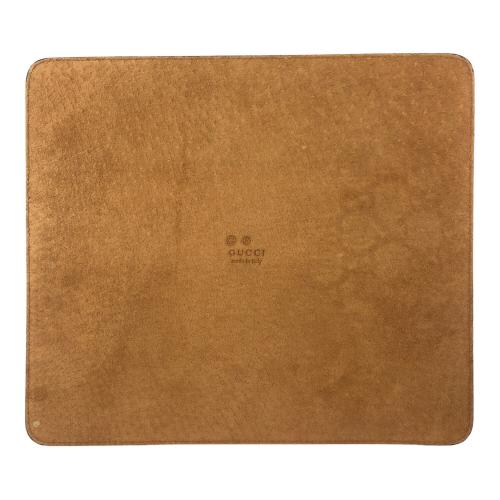 GUCCI (グッチ) マウスパッド シルバーゴールド