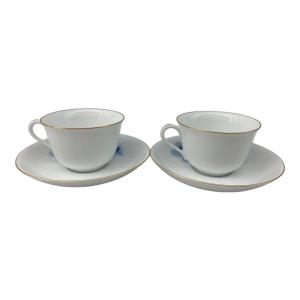 大倉陶園 (オオクラトウエン) カップ&ソーサー2Pセット ブルーローズ
