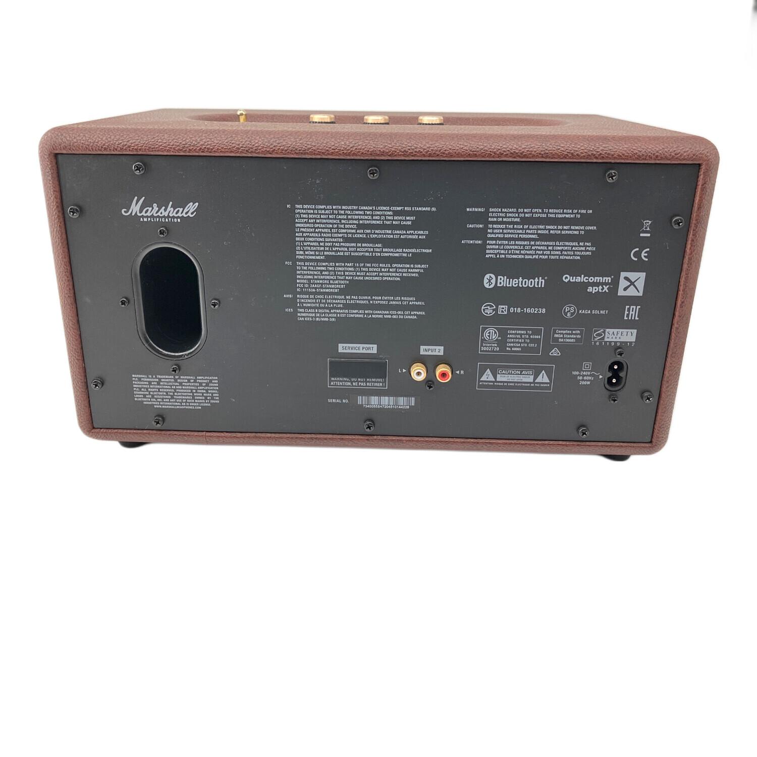 Marshall Bluetoothスピーカー STANMORE Ⅰ ジャンク品 Marshall (マーシャル) Bluetooth対応スピーカー STANMORE 動作確認済