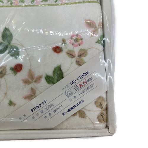 Wedgwood (ウェッジウッド) タオルケット 綿100％ シングル(幅140×長さ200cm)