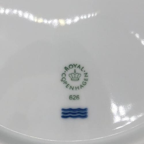 ROYAL COPENHAGEN (ロイヤル・コペンハーゲン) プレート ホワイトパルメッテ