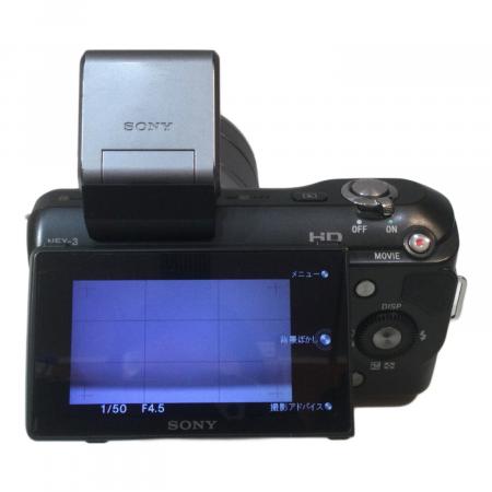 ゆ*離様 Sony NEX-3D ミラーレス一眼カメラ 本体と付属品 SONY (ソニー) ミラーレス一眼カメラ/ズームレンズキット NEX-3 α E