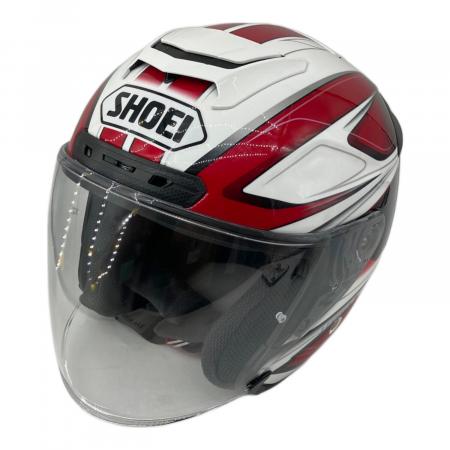 SHOEI (ショウエイ) バイク用ヘルメット ホワイト×レッド J-FORCE4 PSC