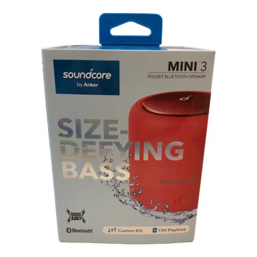 Anker (アンカー) Bluetooth対応スピーカー MINI3 soundcore