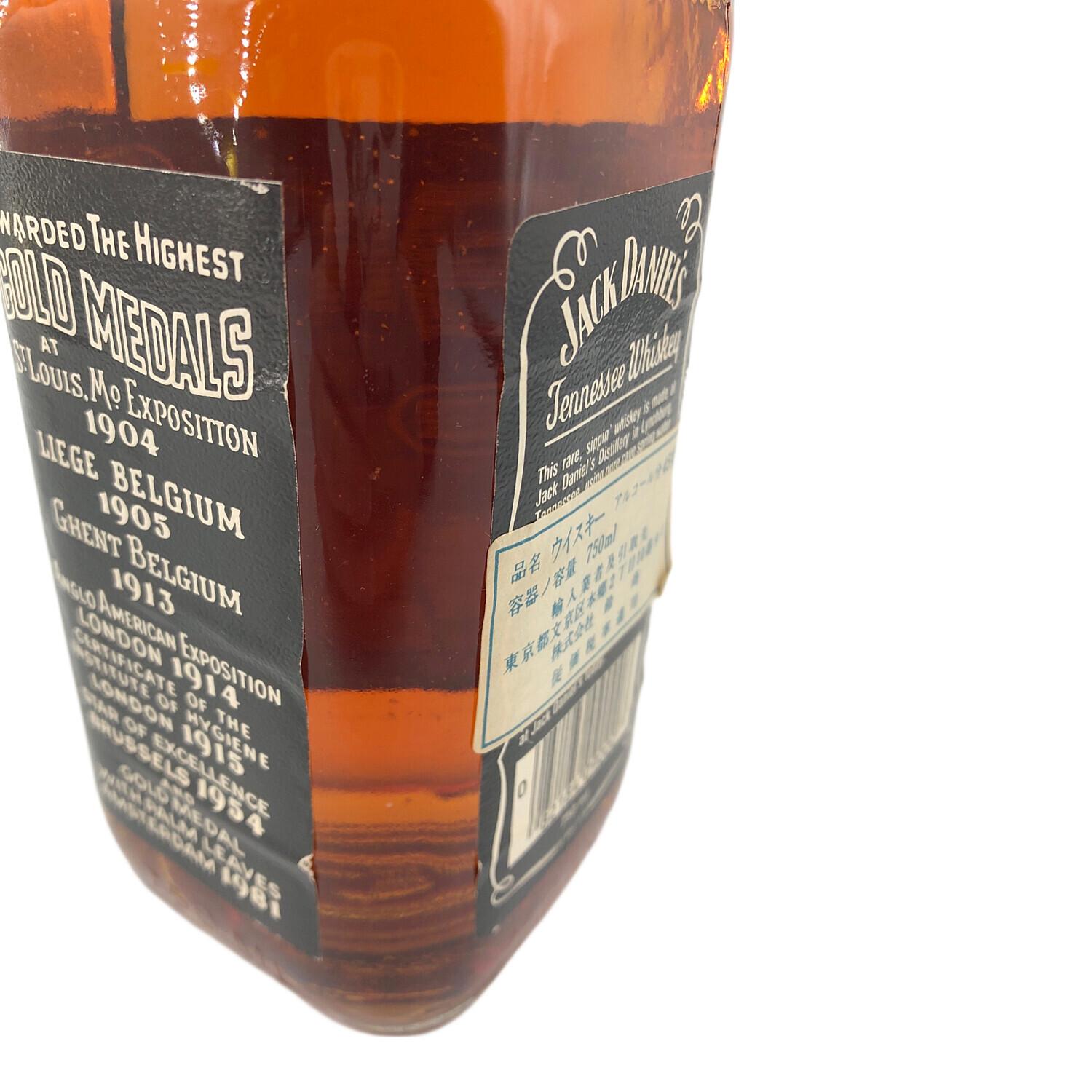 ジャックダニエル ウィスキー ＊赤紙封風/沈殿物有 750ml｜トレファク