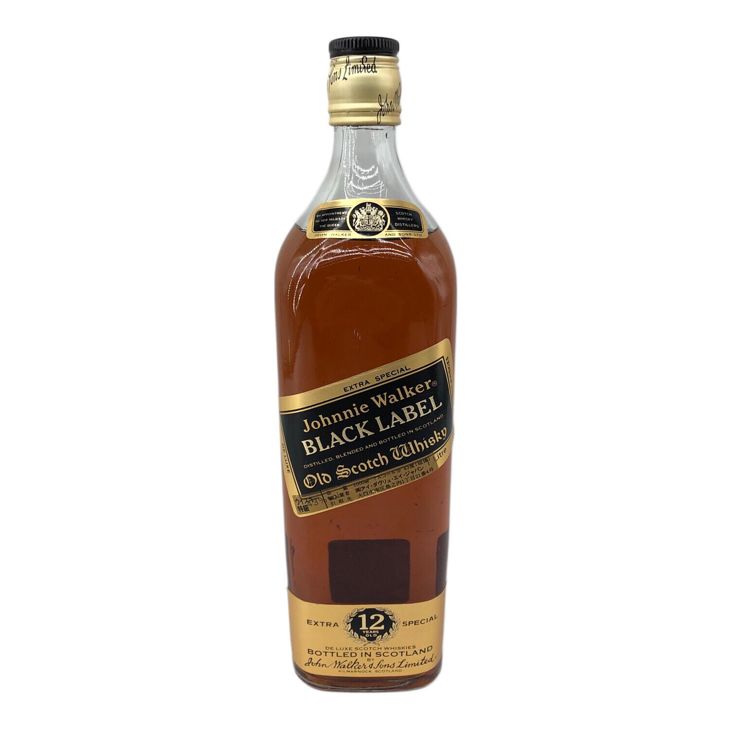 ジョニーウォーカー (Johnnie Walker) ブラックラベル スコッチ