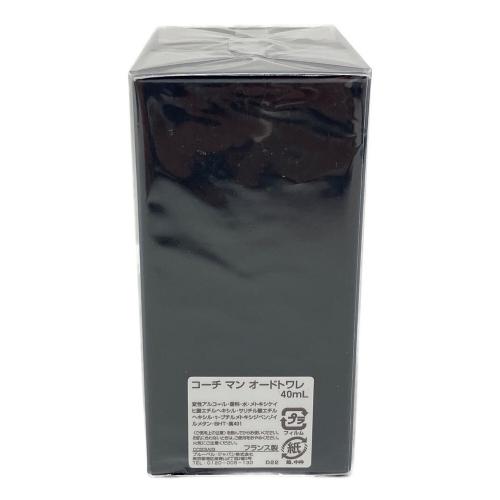 COACH (コーチ) オードトワレ 40ml コーチ マン