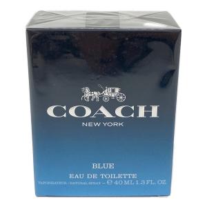 COACH (コーチ) オードトワレ 40ml コーチ マン ブルー