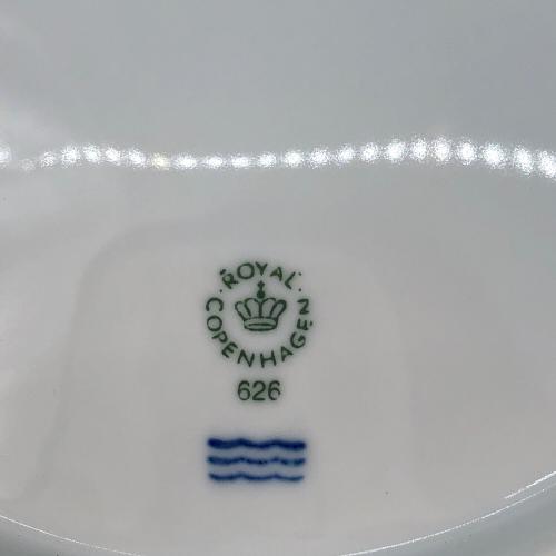 ROYAL COPENHAGEN (ロイヤル・コペンハーゲン) プレート ホワイトパルメッテ