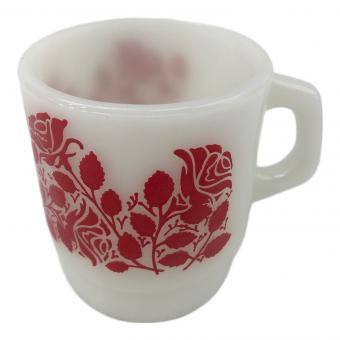 Fire King (ファイヤーキング) マグカップ レッドローズ