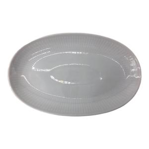 ROYAL COPENHAGEN (ロイヤル・コペンハーゲン) オーバルプレート ホワイトフルーテッド