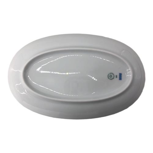 ROYAL COPENHAGEN (ロイヤル・コペンハーゲン) オーバルプレート ホワイトフルーテッド