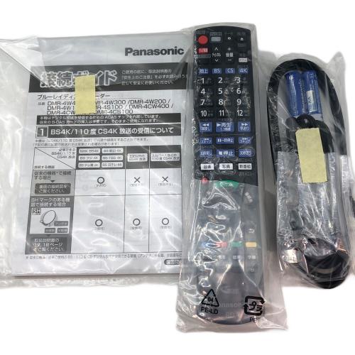 Panasonic (パナソニック) 4Kチューナー内蔵ブルーレイレコーダー DMR-4W200 2020年製　開封済み/未使用品