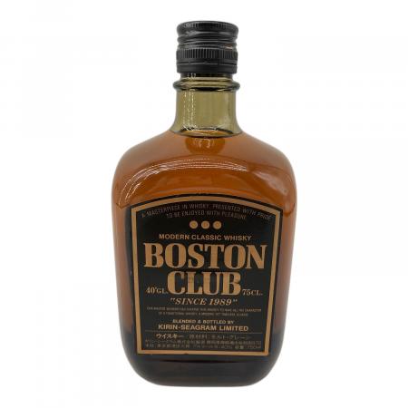 ボストンクラブ　古酒　2級　ウイスキー　2本　 キリンシーグラム　未使用 キリン ボストンクラブ ジャパニーズウィスキー 750ml｜トレファクONLINE