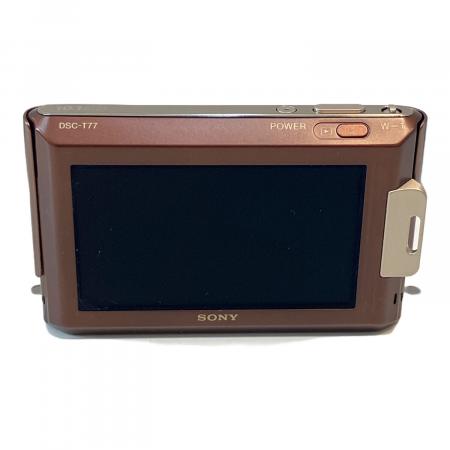 SONY DSC-T77 ❤️動作確認済 ブラウン ソニー コンデジ カメラ SONY (ソニー) コンパクトデジタルカメラ DSC-T77｜トレファクONLINE