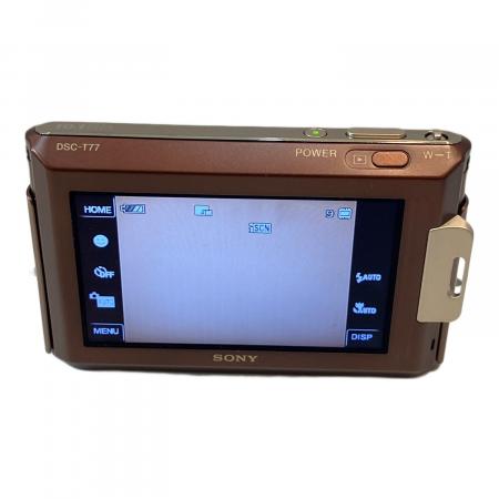 SONY DSC-T77 ❤️動作確認済 ブラウン ソニー コンデジ カメラ SONY (ソニー) コンパクトデジタルカメラ DSC-T77｜トレファクONLINE