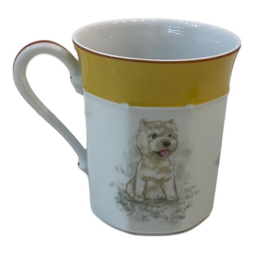 HERMES (エルメス) カップ&ソーサー シャス　ウエストハイランドホワイトテリア