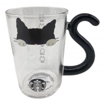 STARBUCKS COFFEE (スターバックスコーヒー) マグカップ ハロウィン2025耐熱グラスマグキャ ット296ml