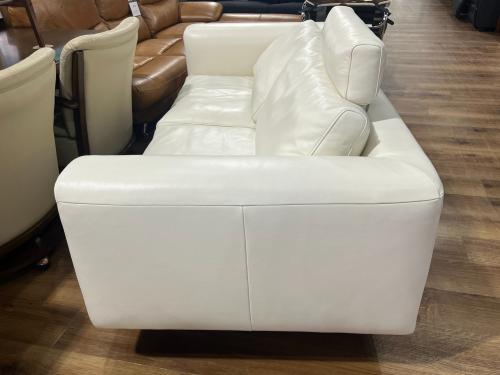 five by five (ファイブバイファイブ) 3人掛けソファー 張地：Oランク スチールレッグ 119 ホワイト