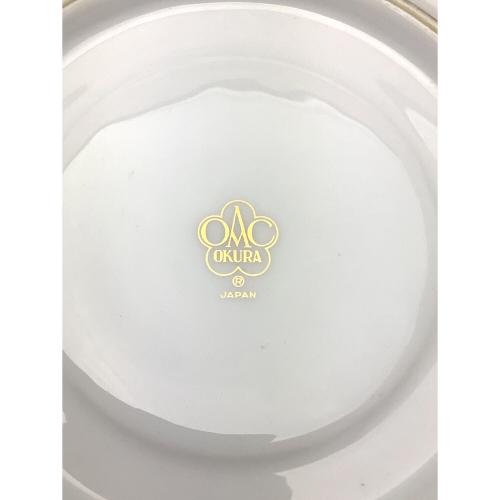 大倉陶園 (オオクラトウエン) カップ&ソーサー ＊金縁塗装剥げ