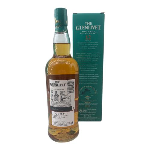 グレンリベット (GLENLIVET) スコッチウィスキー 12年 700ml