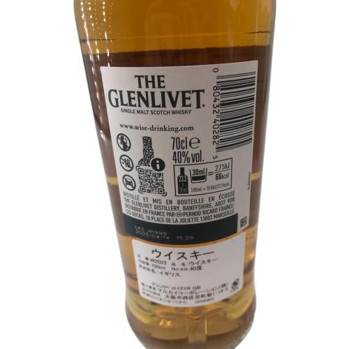 グレンリベット (GLENLIVET) スコッチウィスキー 12年 700ml