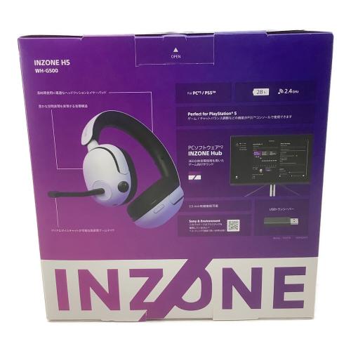 SONY (ソニー) INZONE H5 ゲーミングヘッドセット WH-G500