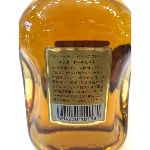 ニッカ オールモルト ウィスキー 750ml