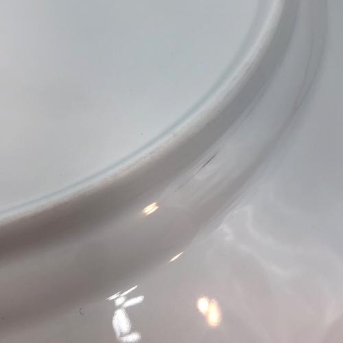 ROYAL COPENHAGEN (ロイヤル・コペンハーゲン) プレート 27cm ホワイトフルーテッド・ハーフレース