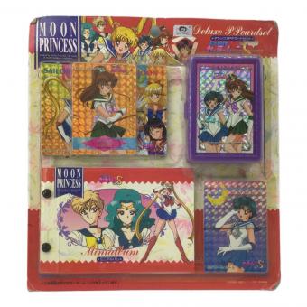 デラックスPPカードセット 美少女戦士セーラームーン ■経年によるヨゴレ・ダメージ有
