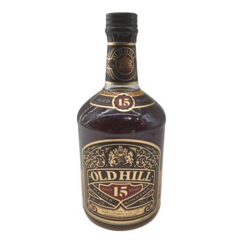 オールドヒル スコッチウィスキー 15年 750ml