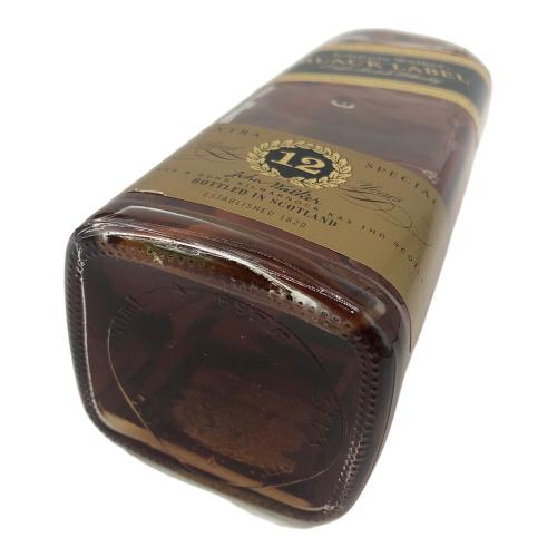 ジョニーウォーカー (Johnnie Walker) ブラックラベル ウィスキー 12年 750ml