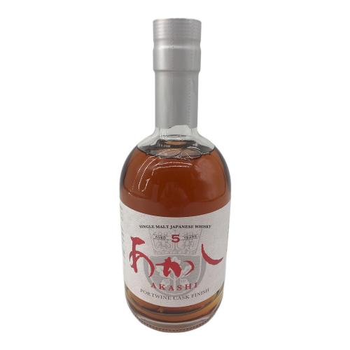 あかし ジャパニーズウィスキー 5年 500ml