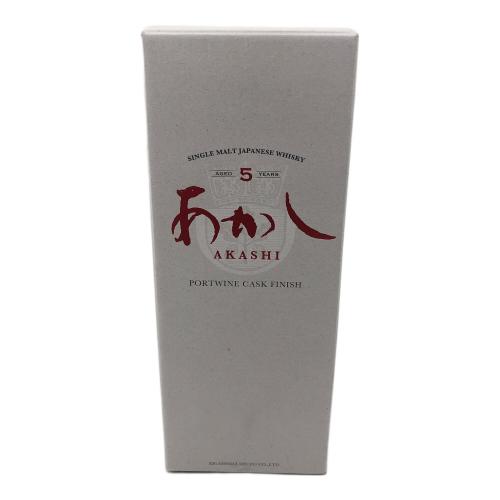あかし ジャパニーズウィスキー 5年 500ml