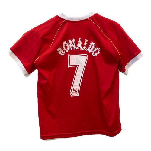 マンチェスターユナイテッド サッカーユニフォーム 06/07 AIG キッズ SIZE L レッド