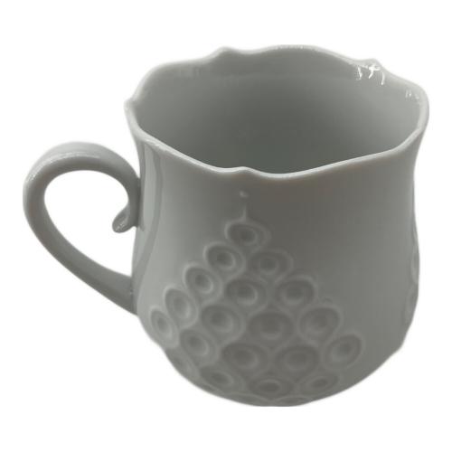 Meissen (マイセン) カップ&ソーサー ホワイトレリーフ
