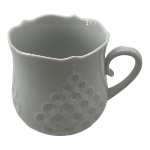 Meissen (マイセン) カップ&ソーサー ホワイトレリーフ