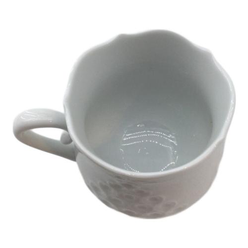 Meissen (マイセン) カップ&ソーサー ホワイトレリーフ