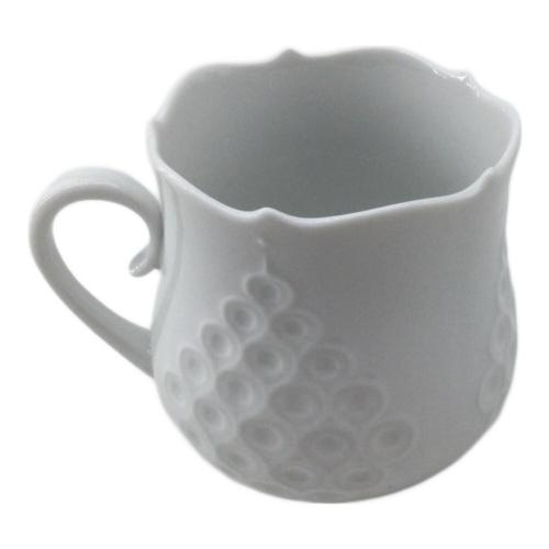Meissen (マイセン) カップ&ソーサー ホワイトレリーフ