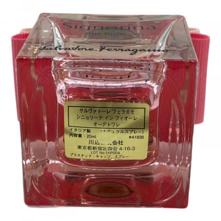 Rose未使用 サルヴァトーレフェラガモ シニョリーナ オードパルファム セット Salvatore Ferragamo (サルヴァトーレ フェラガモ) オードトワレ