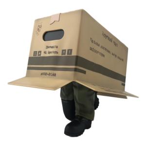 ダンボール潜入ティッシュケース メタルギアソリッド