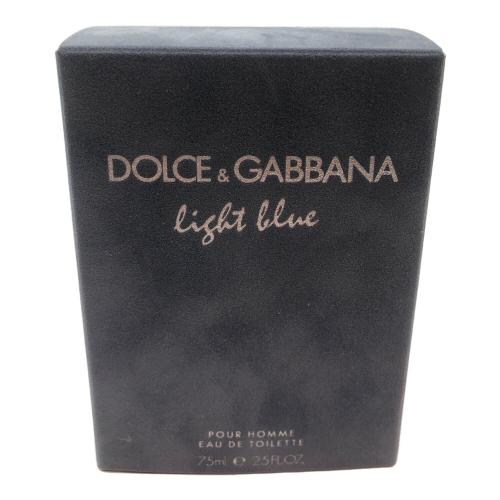 DOLCE & GABBANA (ドルチェ＆ガッバーナ) オードトワレ 75ml 残量80%-99% ライトブルーM